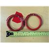 Image 2 : Red lacquered bracelets, dragon motif (2)