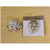 Image 1 : Designer broaches, DORLAN and Trifari