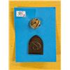 Image 8 : Tackle boxes, 2 Fishing Award Lapel pins