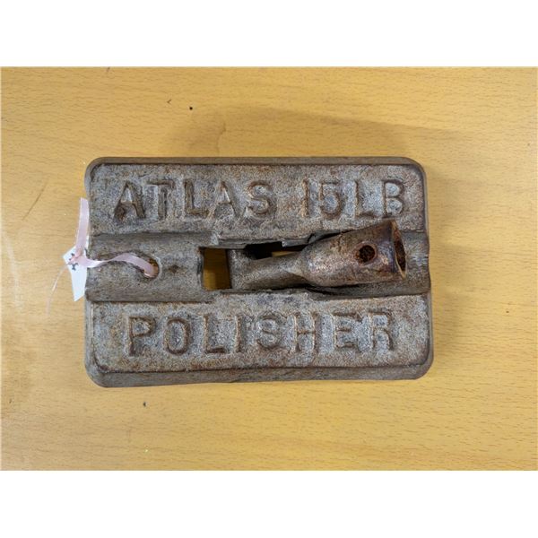 Atlas 15pound cast iron polisher