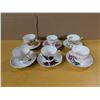 Image 1 : Lot of cups and saucers (6)