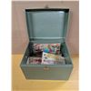 Image 2 : Metal document box with 1950’s catalogues and vintage patterns