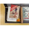 Image 6 : Metal document box with 1950’s catalogues and vintage patterns