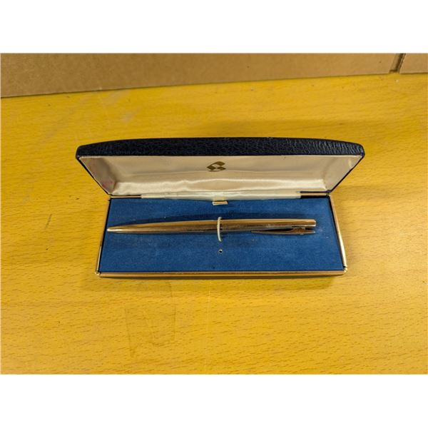 Schaffer ballpoint pen, engraved Cpt White, North Dakota Aug 67, needs refill