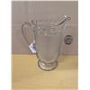 Image 1 : Pressed glass pitcher, Nugget pattern, circa 1893