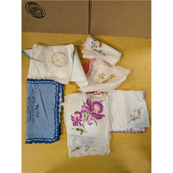 Lot of vintage hankies