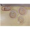 Image 1 : Pink depression glass plates