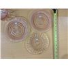 Image 2 : Pink depression glass plates