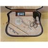 Image 4 : Antique sewing box and contents