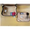 Image 5 : Antique sewing box and contents