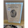 Image 3 : Rug hooking tool, pamphlet and jute rug pattern