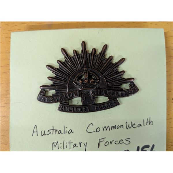 Australian Commonwealth Military Forces badge
