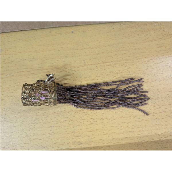 Antique vinegrette holder (not perfect)