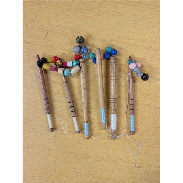 Lace making bobbins (6)