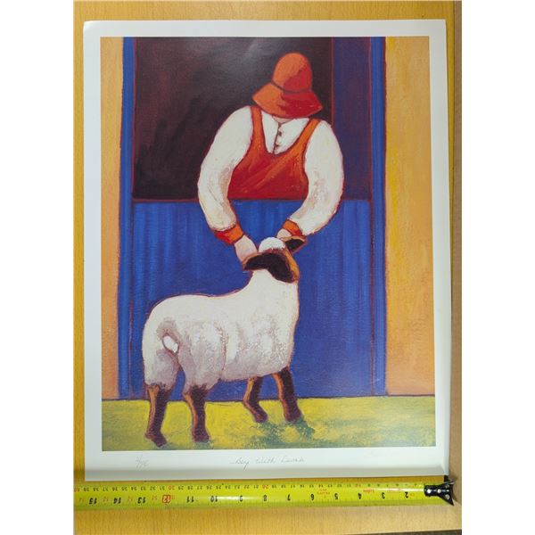 Boy with Lamb, C. Shelton, 2/395