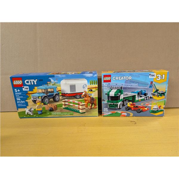 Lego kits, Creator #31113, Lego City #60327