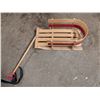 Image 1 : Child’s wood sled