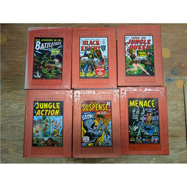 (6) Marvel Masterworks Hard Cover Collection Comic Books "Atlas Era" (Variety Collection of Tales)