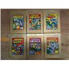 Image 1 : (6) Marvel Masterworks Hard Cover Collection Comic Books Golden Age "Captain America" and "Young All