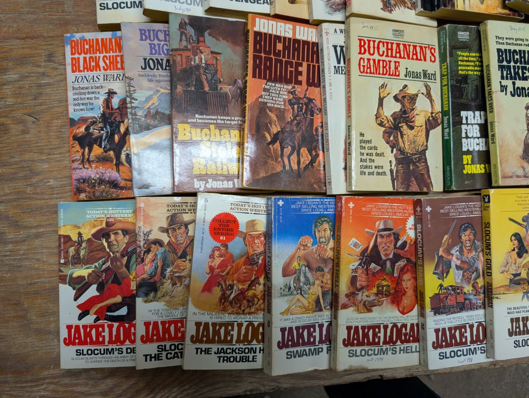 Box of Vintage Western Books As Shown - Schmalz Auctions