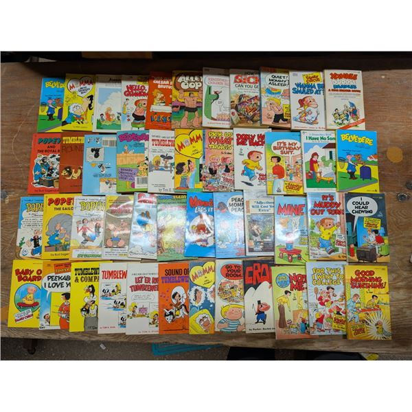 Box of Vintage Comics (Popeye, Mamma, and etc.)