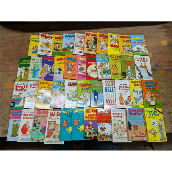 Box of Vintage Comics (Hi and Lois, Hagar, Beetle Bailey, and etc.)