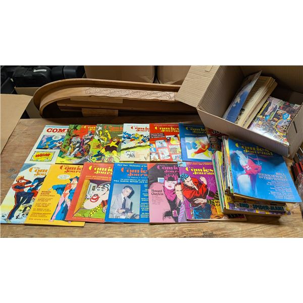Box of Vintage Comics as Shown