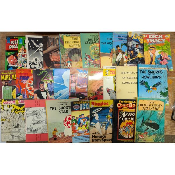Box of Vintage Comics as Shown
