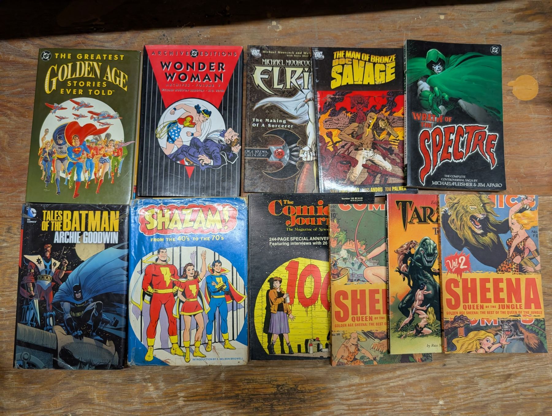 Collection of DC Hero Comic Collections and etc. Comics - Schmalz Auctions