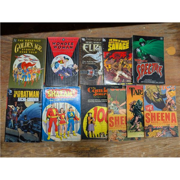 Collection of DC Hero Comic Collections and etc. Comics