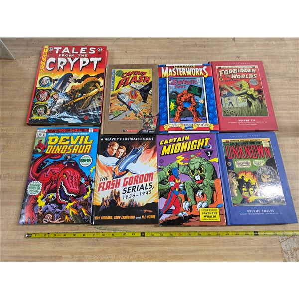 Lot of hardcover comics