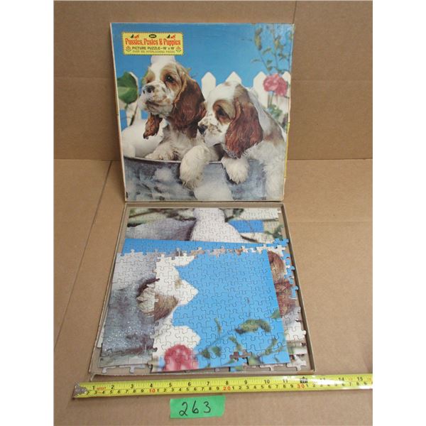 (1) Puppy Puzzles.