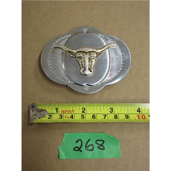 Texas Longhorn Belt Buckle.