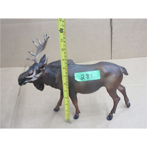 Vintage 1960's Breyer Moose Figure - 12" X 9.5 Tall (Excellent Condition)