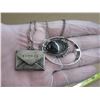 Image 2 : (4) Necklaces - (2) With Pendants - (1) Stamped .835