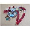 Image 3 : (2) Necklaces (1) 22" Long Multi Colour