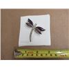 Image 1 : Dragon Fly Brooch Genuine Crystal.