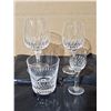 Image 2 : Royal Doulton "Claredon" Crystal Set . 35 Pieces.