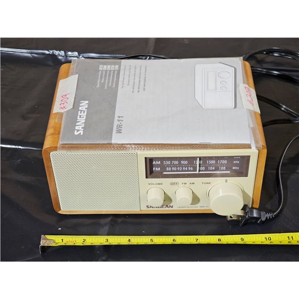 Sangeon Radio with instructions
