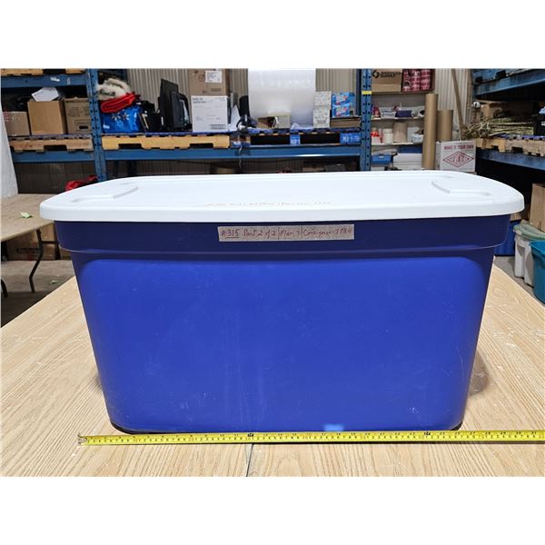 Medium Scepter blue container. Good condition
