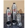 Image 1 : Two unbreakable UNO-VAC thermos jugs & 1 Nalgene water bottle