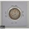 Image 2 : 331. 1967 Silver Cdn. Quarter (cougar) - 25 cent coin