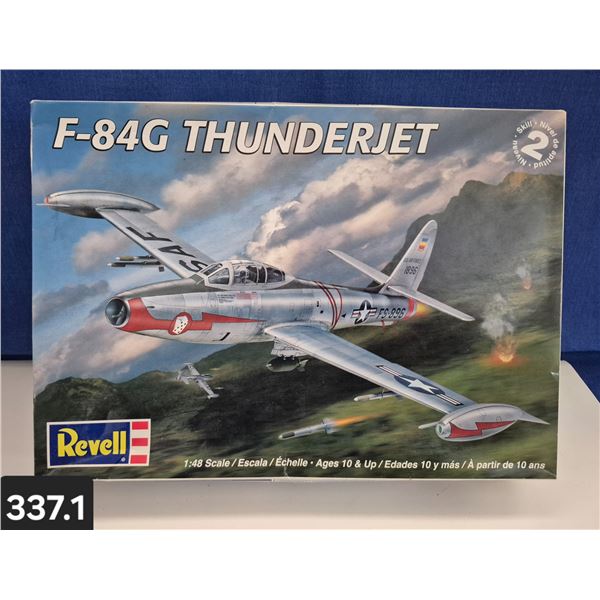 337. Revell Model F-84G Thunderjet - never built, in original box
