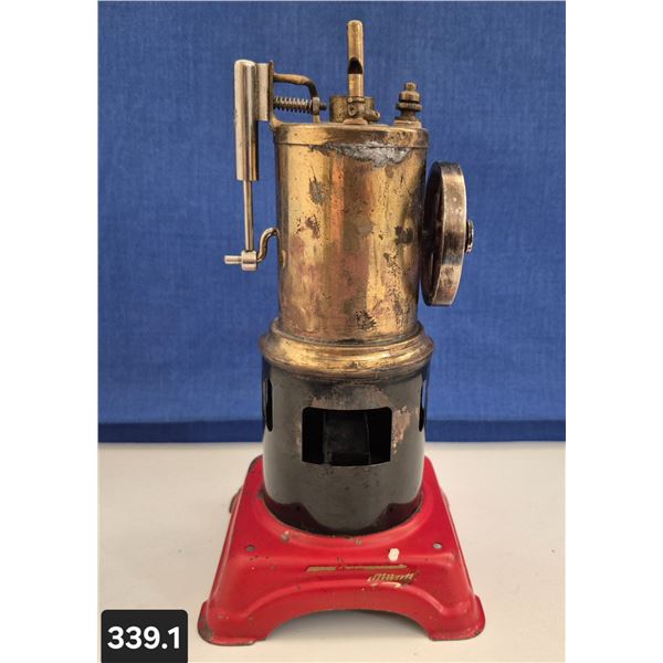 339. Rare Fleischmann "105-1" Brass & Tin Toy Steam Engine - Germany