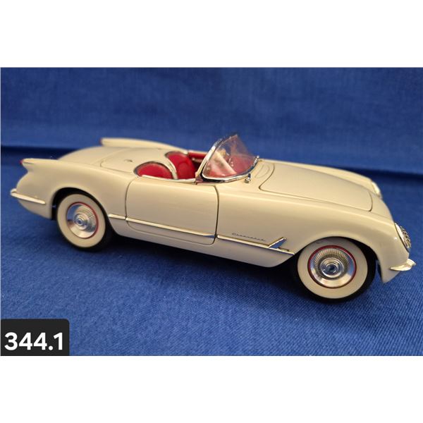 344. Diecast Chev Corvette 1953 - High quality, detailed - "WIX Collection", 7 inches long