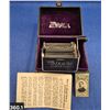 Image 1 : 360. 1920's Twinplex Razor Blade Stropper (sharpener) - nickel plating excellent, original case, inc