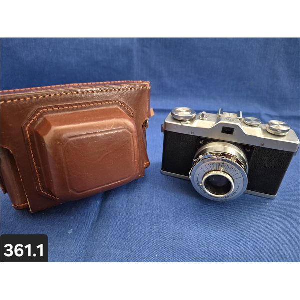 361. Camera - Leidolf Wetzlar Optina 24x36 - 35 mm - Beautiful, with original case