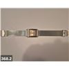 Image 2 : 368. RBC Men's Stainless Steel Advertising Watch - unused in box - "Ship" on the hour hand