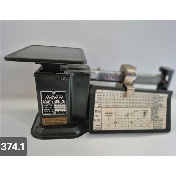 374. Triner Postal Scale - 1930s-1950s - Precision Scale, excellent condition