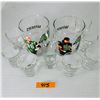 Image 1 : 2 Roughrider Glasses, includes 8 shot glasses!
